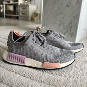 Adidas NMD R1 Grey Pink Women's Shoes